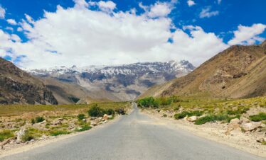 View of ancient fortress during Spiti Valley Dhankar Monastery tour